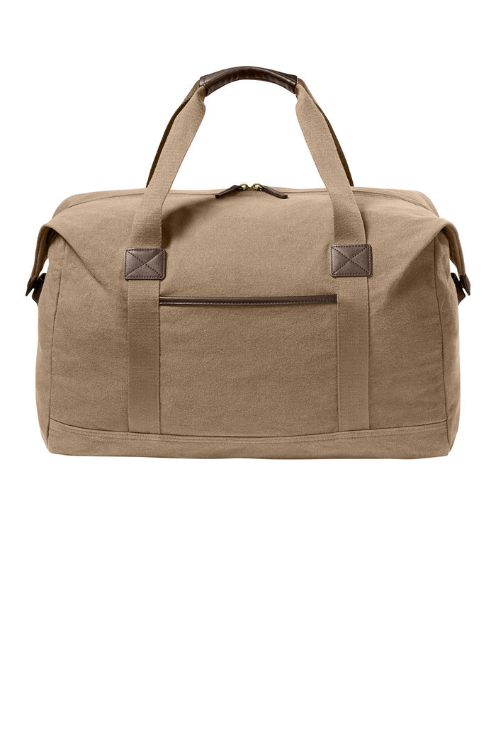 Custom Cotton Canvas Duffel Bag. BG8030
