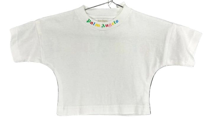 Palm Angels Tee "White Rainbow Letters" (K)