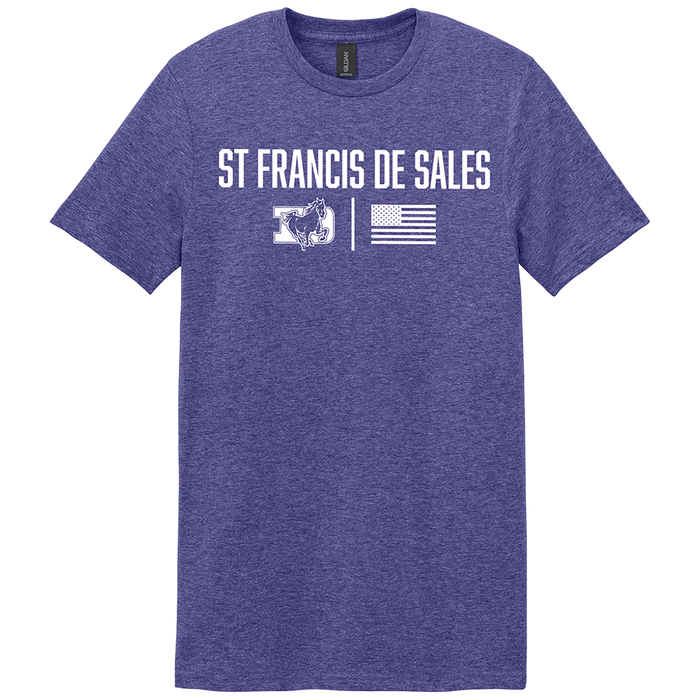 St. Francis DeSales High School Flag Tee