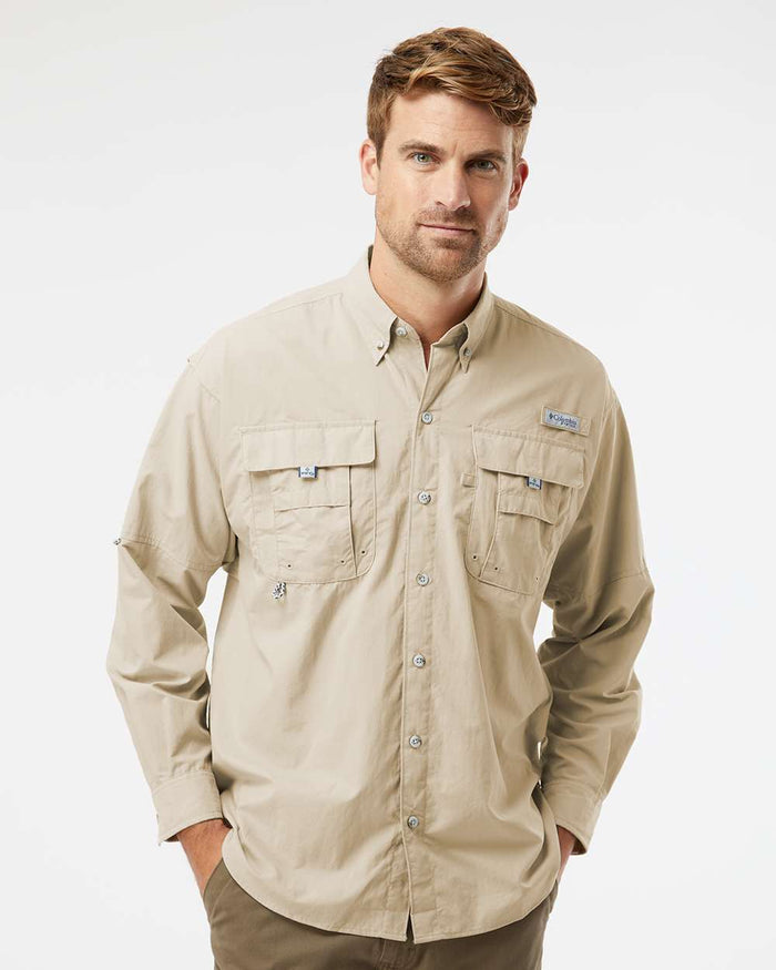 Columbia Men's Bahama II Long Sleeve Shirt. 212463.