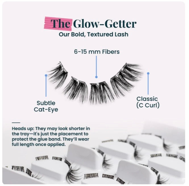 flutterhabit The Glow-Getter Pre-Glued with ProTECHt™