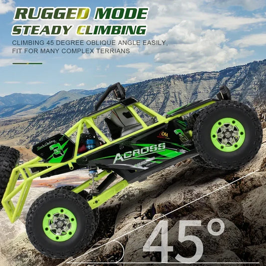 High-Speed 4WD Wltoys 1/12 RC Off-Road Car - 50km/h Adventure