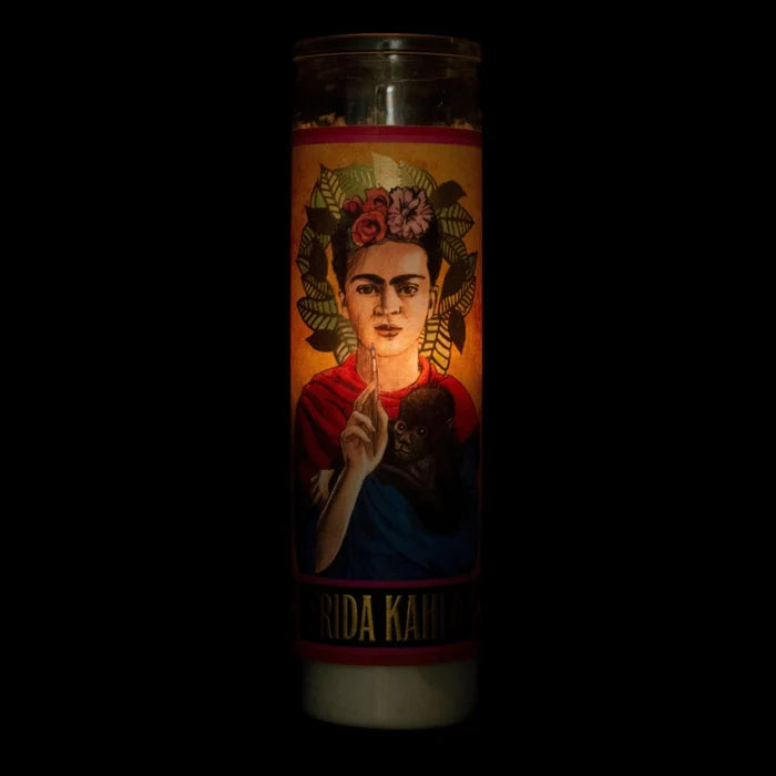 Secular Saint Candle Frida Kahlo