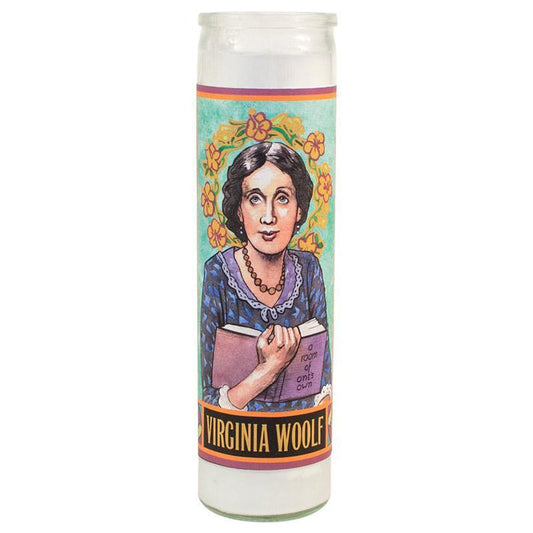 Secular Saint Candle Virginia Woolf