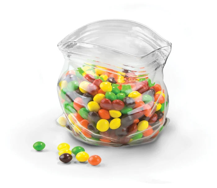 Unzipped Glass Bag